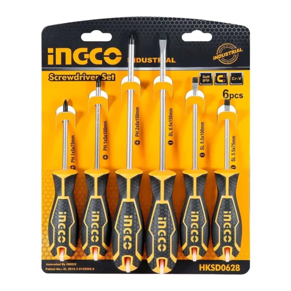 Tournevis 6 pcs ingco