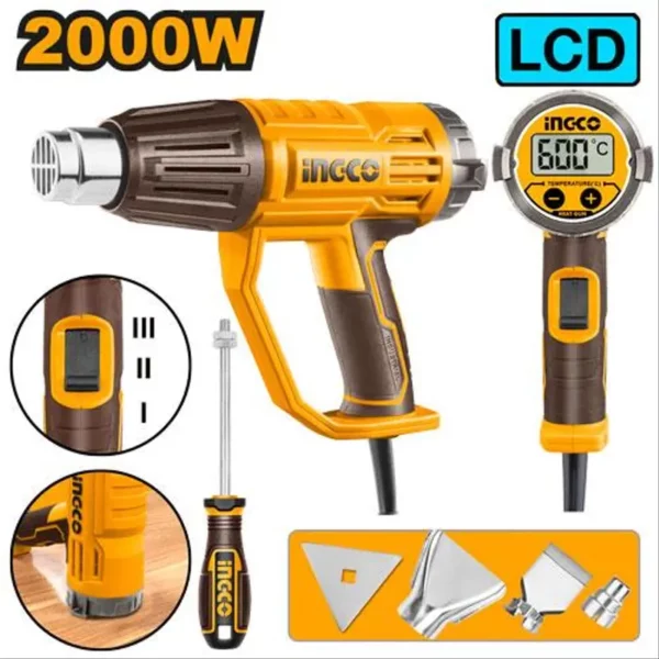 Pistolet thermique 2000W INGCO HG20058