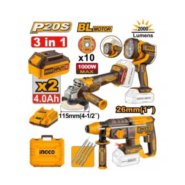Cordless 3 pcs Combo Kit COSLI250183