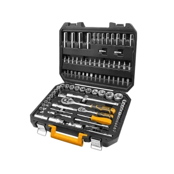 Ensemble d'outils à main 94 pièces 1/4" et 1/2" ingco