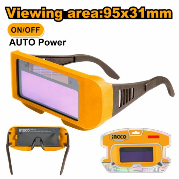 Lunettes de soudage auto-obscurcissantes INGCO