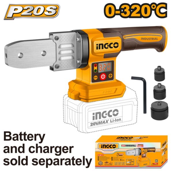 Soudeuse tube pvc 20V ingco 32mm